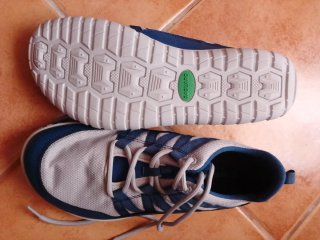 Zapatillas Saguaro Talla 42 Azul/Blanco, gris
