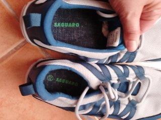 Zapatillas Saguaro Talla 42 Azul/Blanco, gris