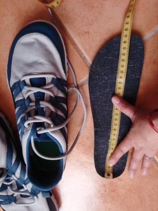 Zapatillas Saguaro Talla 42 Azul/Blanco, gris