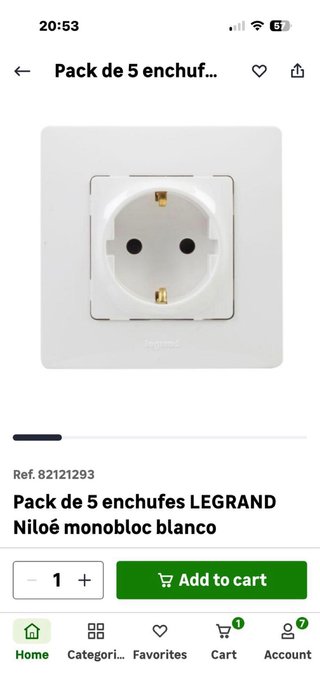 Interruptores y enchufes de pared