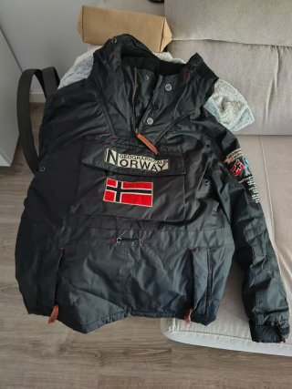 Chaqueta Geographical Norway Negra