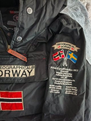 Chaqueta Geographical Norway Negra