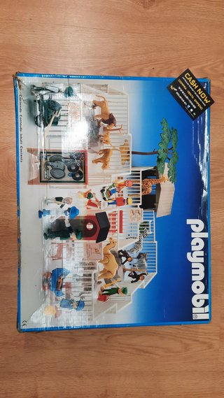 PLAYMOBIL 3145 ANTIGUO SET ZOO CON CAJA