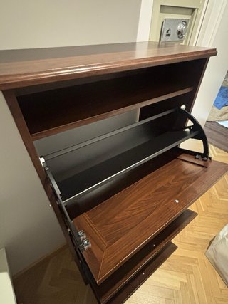 Mueble Zapatero Ikea Brusali Marrón