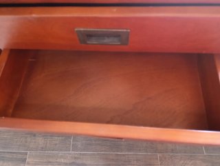 Lote 2 cajoneras madera maciza