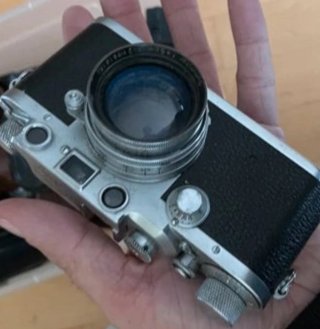 Leica III C Telemetro Argento
