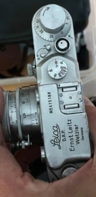 Leica III C Telemetro Argento