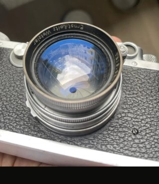 Leica III C Telemetro Argento