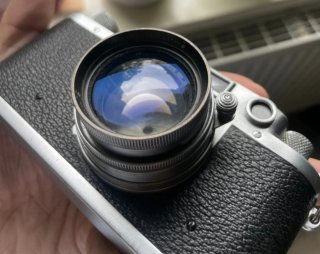 Leica III C Telemetro Argento