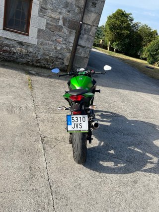 Kawasaki Z300 Naked Negra/Verde