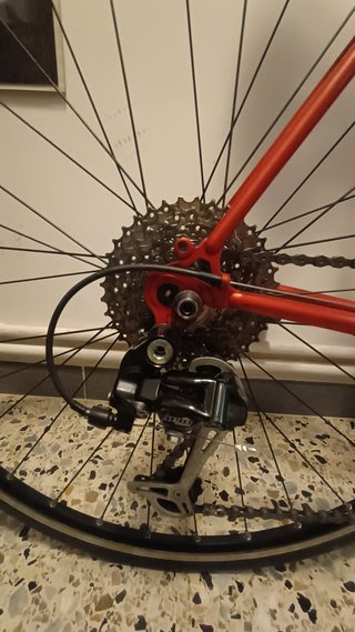Bicicleta Motobecane Sprint Acero Roja
