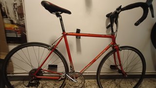 Bicicleta Motobecane Sprint Acero Roja