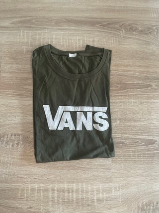 Camiseta Vans verde