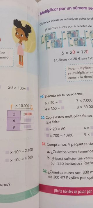 Matemáticas 4, Educación Primaria, Comunidad Zoom