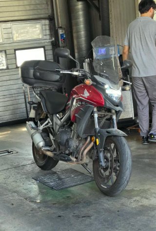 Honda CB 500 X Adventure Negra/Roja