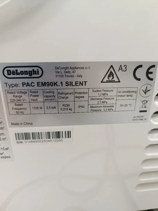 Aire Acondicionado DeLonghi Pinguino