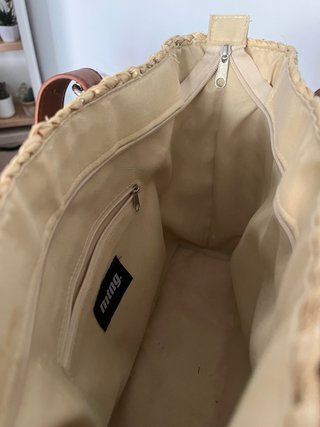 Bolso de hombro Mustang tejido