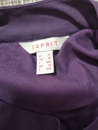 Blusa morada sin mangas T. 48-50