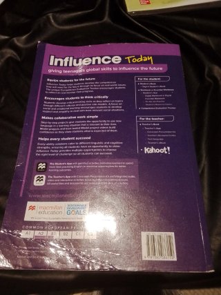 INFLUENCE TODAY 2 Student's book: libro de text...