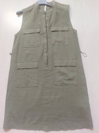 Vestido Talla S Pepe Jeans Lino