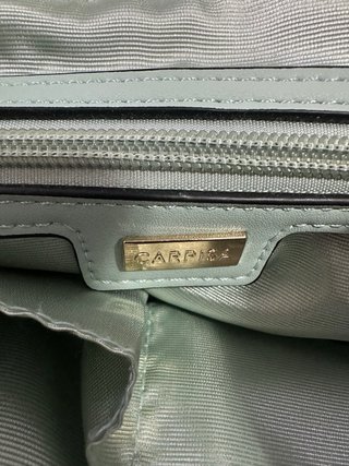Zaino donna Carpisa grigio e verde acqua