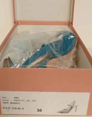 ZAPATOS DE SALON MARCA PACO POVEDA TALLA 36