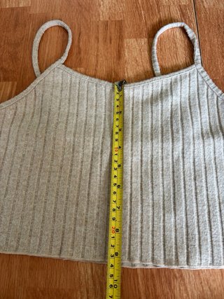 Conjunto Zara Top y Falda Beige