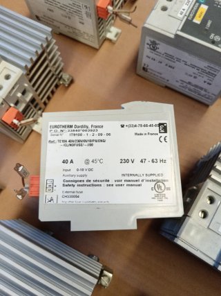 8 Relés de Estado Sólido Eurotherm 663A1