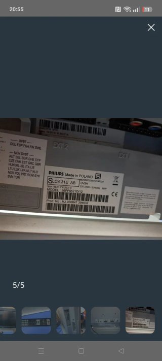 Televisor Philips sin TDT