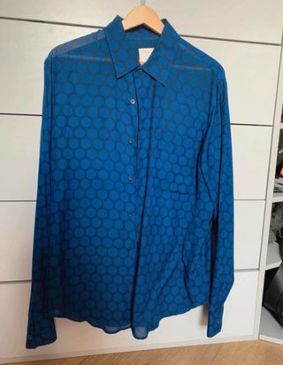 Camisa HOMBRE Sandro Paris Azul Talla L