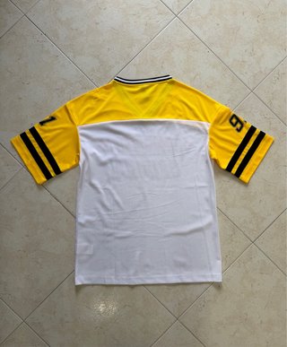 Maglia H&M Divided Brooklyn NYC Gialla Bianca