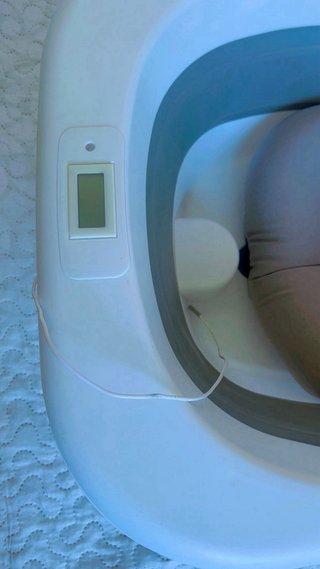 Bañera Bebé Plegable con Termómetro