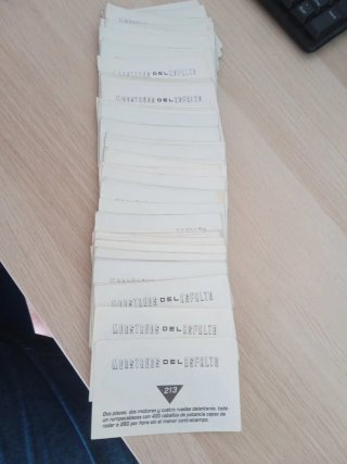 Colección Cromos Monstruos del Asfalto Motor 16