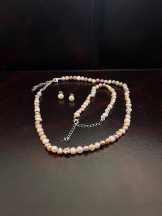 Conjuntos Plata 925  Perlas Naturales Culltivadas