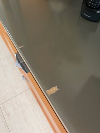 Mueble completo comedor madera y cristal