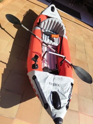 Kayak inflable de pesca INTEX