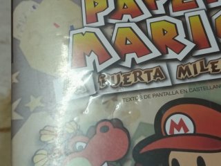 Paper Mario La Puerta Milenaria GameCube PAL