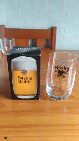 Vaso Estrella Galicia Xacobeo 2010