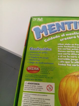 Mentiroso Juego de Mesa Bizak