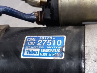 MOTOR ARRANQUE HYUNDAI GETZ (TB) D3EA 3610027510