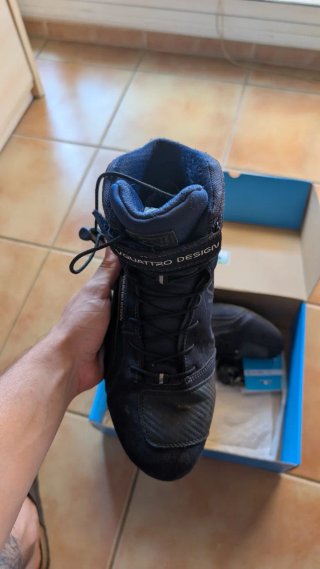 Botas de moto QUATTRO DESIGN negras