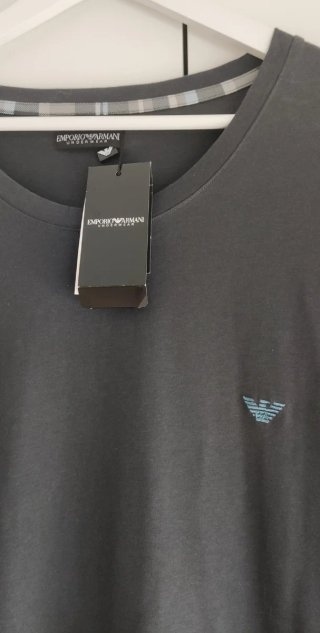 Camiseta Armani Jeans T XL Negra
