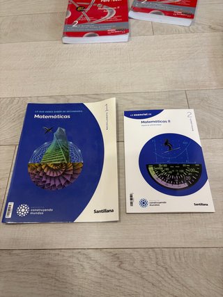 Pack Libros Matemáticas 1º y 2º Bachillerato y más