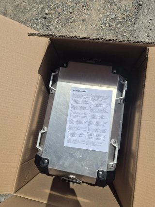 Maletas BMW GS Izquierda y Top Case