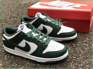 Nike Dunk Low Verde Blanco Talla 38