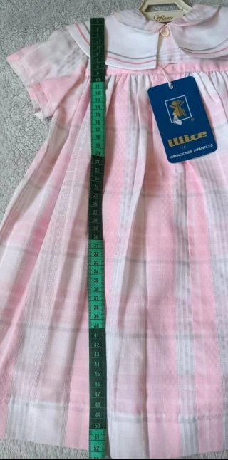 Vestido infantil talla 18 meses con etiqueta
