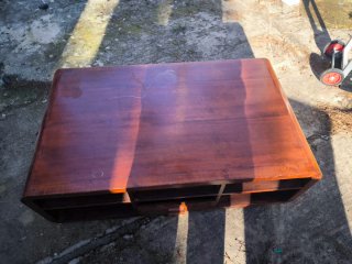 Mesa de centro de madera