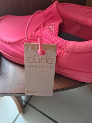 Scarpe Hey Dude Rosa