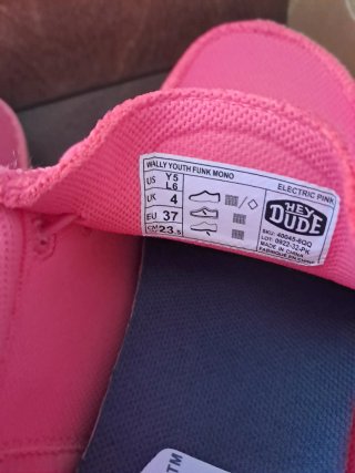 Scarpe Hey Dude Rosa