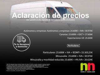 MAN TGE L4H2 3140 FG3.5t 14M3 2.0TDI 140CV + NAVI 2.0TDI 140CV